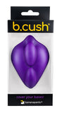 B.Cush Flat Stimulating Strap-On Dildo Base Purple