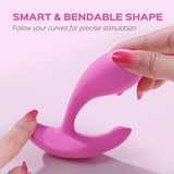 OLY 2 Pressure Sensing APP-enabled Wearable Clit & G Spot Vibrator Pink