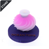Ocean Toys Coral Clitoral Stimulator - TESTER DISPLAY STAND BASE