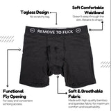 Dani Daniels Remove To Fuck Mens Boxer Shorts Black