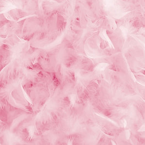 Fluidproof Throw Pink Feathers