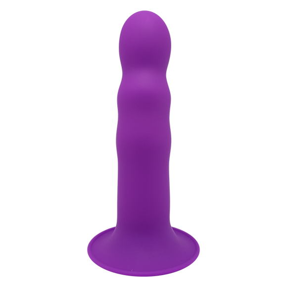 Hitsens 3 Purple Dual Density Silicone Dildo