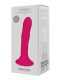 Hitsens 4 Pink Dual Density Silicone Dildo