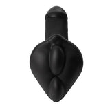 Bumpher Stimulating Strap-On Dildo Base Black