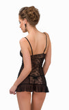 TET Lingerie Sensual Chemise Dominiqua Black