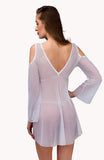 TET Peignoir Irene White