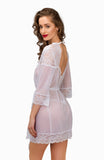 TET Peignoir Greta White