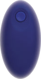 Blue Dream Silicone Strap-On Remote Controlled Vibrator