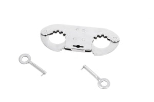 Trap Me Stainless Steel Thumb/Toe Cuffs