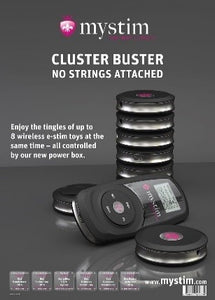 Mystim Cluster Buster A1 Poster