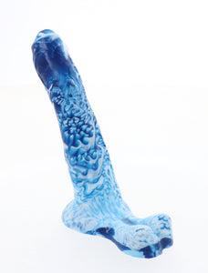 Godemiche Hercules Dildo Blue & White China