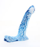 Godemiche Hercules Dildo Blue & White China