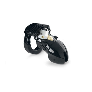 Mystim Pubic Enemy No 1 Electro Chastity Cage Black Edition