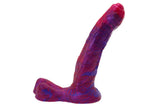 Godemiche Hercules Dildo Scarlet & Purple