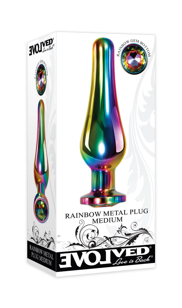 RAINBOW METAL PLUG - MEDIUM